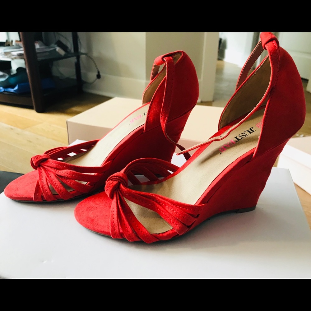 Cute wedges - worn only once